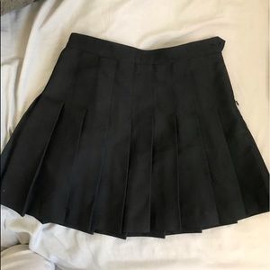 American Apparel Black Tennis Skirt size M